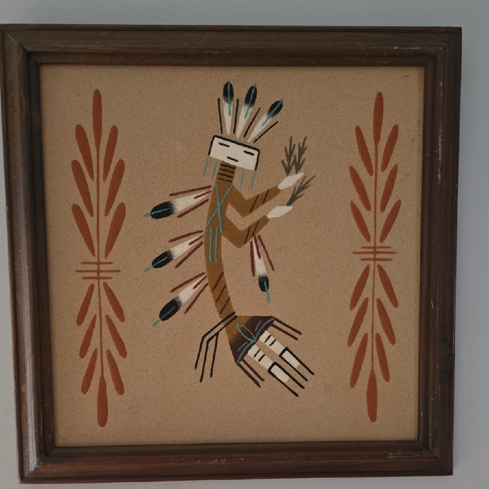 Native American Inspired Framed Art
